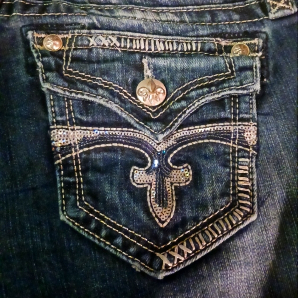 Womens rock revival jeans EUC